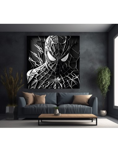 Spiderman Art Lines