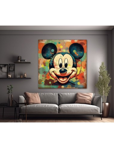 Mickey Mouse Art Retro