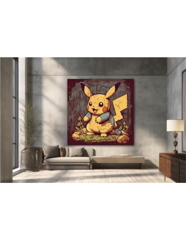 Pikachu Art Retro