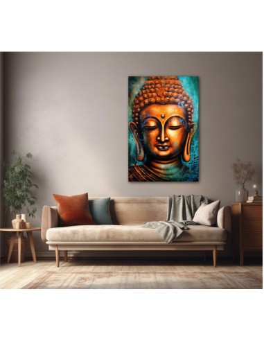 Illustration de Buddha dans un style airbrush art