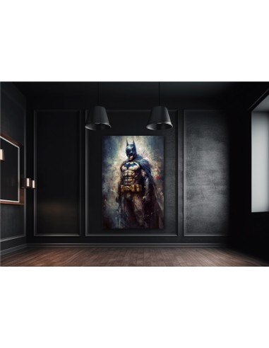 Painting of the famous DC Comics Batman